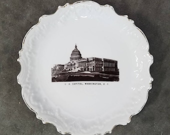 US Capitol - Souvenir Plate