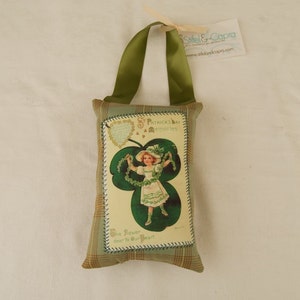 Handcrafted Door Hanger with Irish Theme BY Theresa Wells Stifel