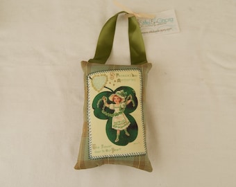 Handcrafted Door Hanger with Irish Theme BY Theresa Wells Stifel