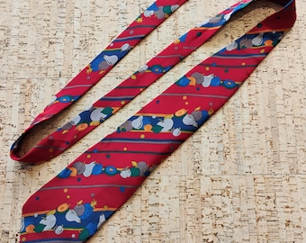 Vintage Pierre Cardin Fruit Print Silk Tie TWSVT-17