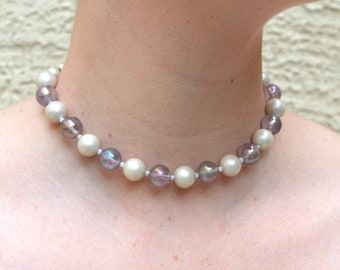 Big Pearl Bead Necklace