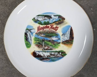 Niagara Falls Canada Souvenir Plate