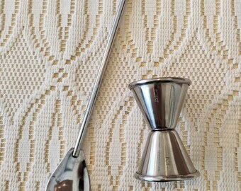 Vintage 2 Piece Spoon and Jigger Set B1.39