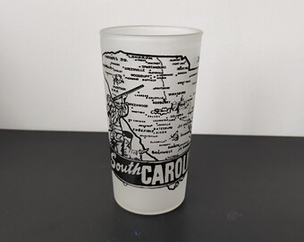 Vintage Souvenir Glass of South Carolina SG.3