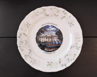 Home of the Presidents Washington DC Souvenir Plate W1.113