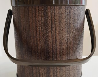 Atapco Faux Wood Vintage Ice Bucket TWSBW-16