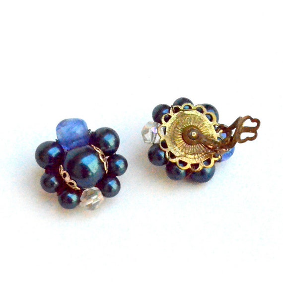 Beaded clip on earrings best sale