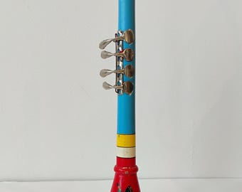Post WWII Made in US Zone Germany Wood Toy Clarinet