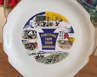Pennsylvania Farm Show Souvenir Plate W1.63