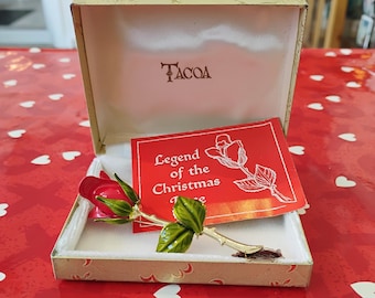 Legend of the Christmas Rose by Tacoa Pin
