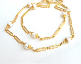 Bar and Bead necklace