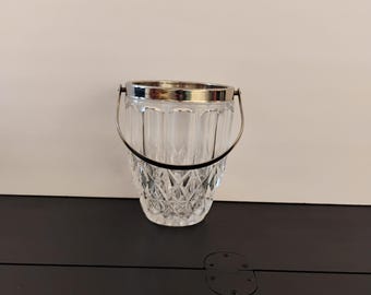 Petite Vintage Cut Glass Ice Bucket TWSBW-46