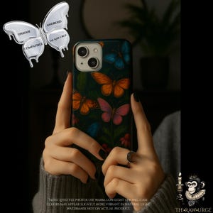 Butterfly iPhone Case: Colorful Insect Art, Dual Layer Protection