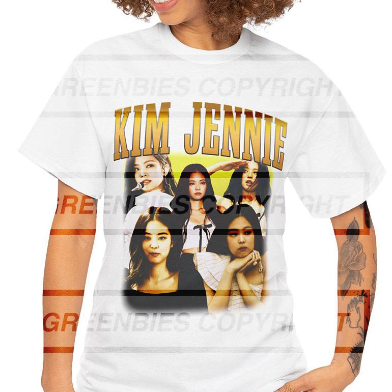 アイドル BLACKPINK Like Jennie Statement Tee Like Jennie Statement Tee Red – Jennie HK