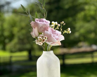 3D printed- Japandi Vase – Crystal Minimalist Design for Your Home