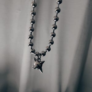morning star flail necklace choker