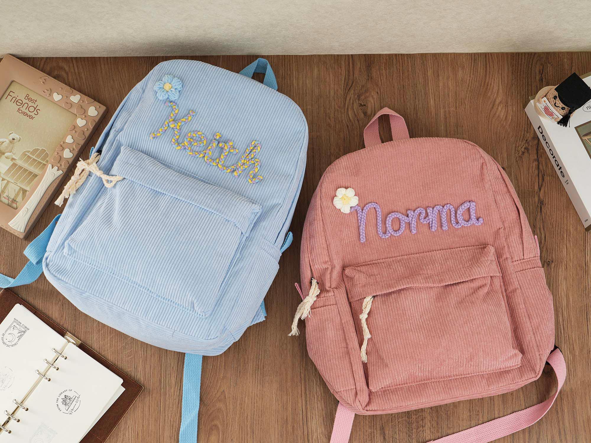 Fabric backpacks for school 2025