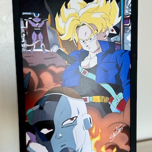 Future Trunks art poster