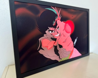 Yu Yu Hakusho Yusuke anime art poster