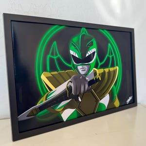 Green Power Ranger Tommy Oliver Art