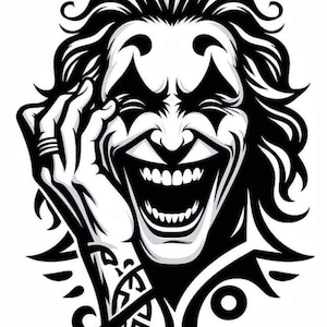 Joker vinyl car Decal