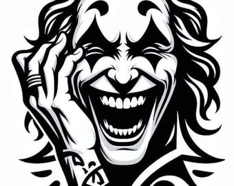 Joker Face 'Why So Serious?' Vinyl Decal – For Wall, Truck, Car, Laptop
