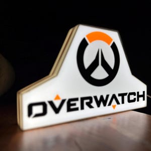 Overwatch-inspired Light Box!
