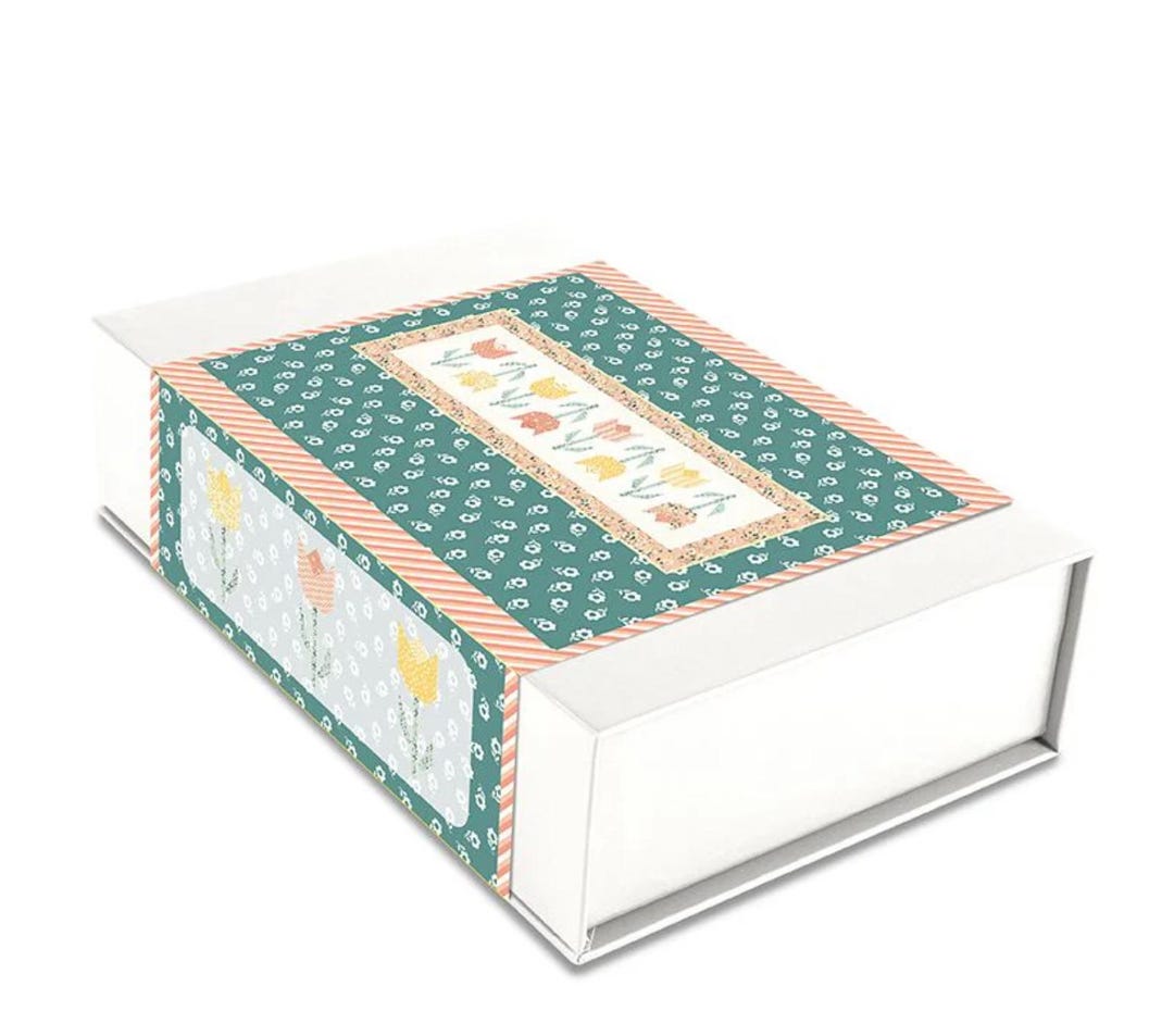 Riley Blake - Tulip Festival Table Runner Quilt Kit by Sandy Gervais KT ...