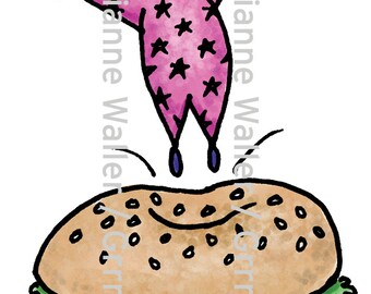 People with Food:  Burger clipart