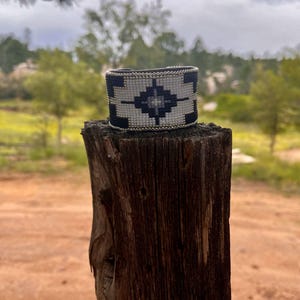 Seed Bead Cuff Bracelet
