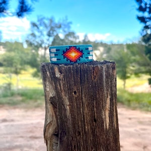 Seed Bead Cuff Bracelet