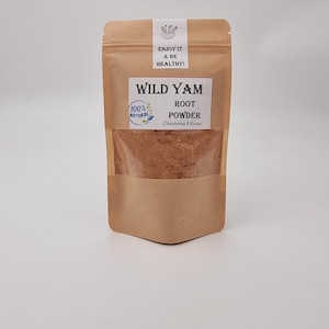 Wilde yamwortel | Dioscorea villosa | Snitten of poeder