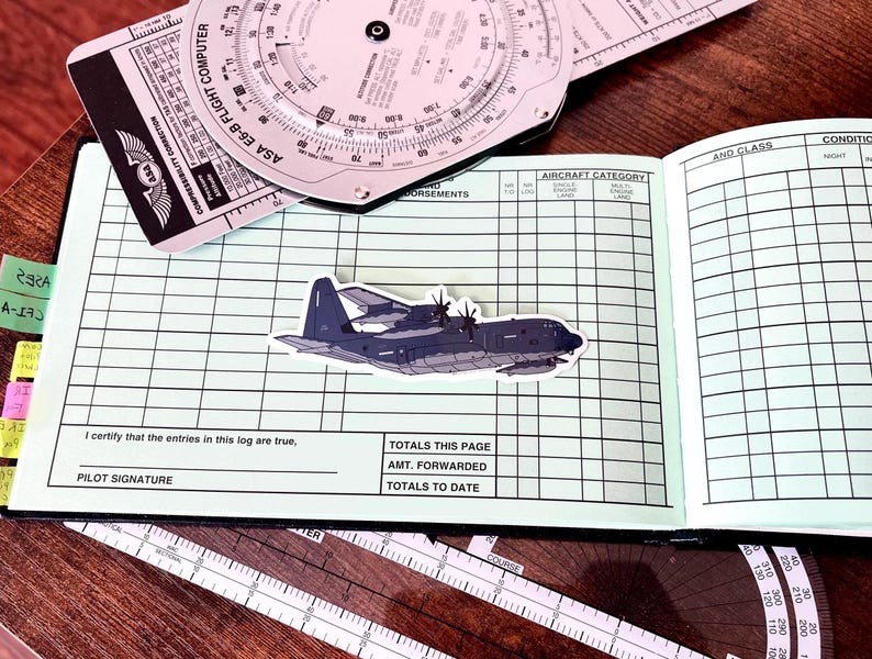 C-130 Airplane Sticker | MC-130J Commando Sticker | HC-130J Combat King ...