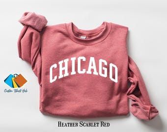 Custom Name City Sweatshirt, Custom Design State Sweatshirt, Personalized City Name Shirt, Womens Sweatshirt, Xmas Gifts, Gift For Her Him