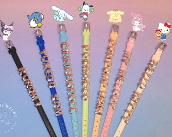 Handmade Bracelet Sanrio Character Bracelet/Cinnamoroll/Kuromi/My Melody/Hello Kitty/Pompompurin/Tuxedo Sam/Pochacco