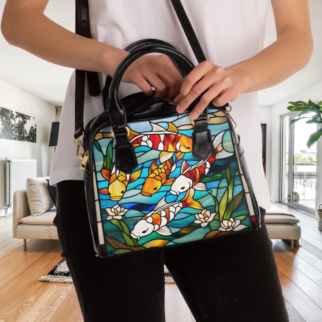 Fish Handbag Unique Koi Fish Tote Bag - Stand Out in Style - Etsy
