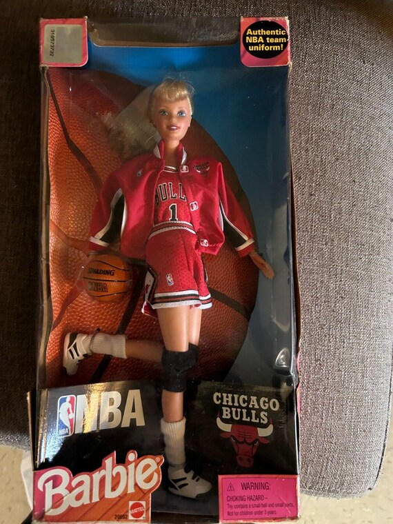 NBA Chicago Bulls Barbie Doll NIB NRFB Etsy