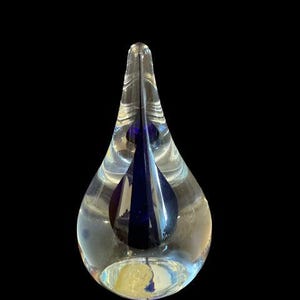 Orrefors Teardrop - Etsy