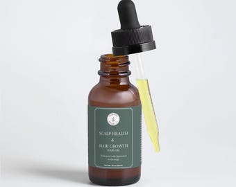 Scalp Health Hair Oil, Argan, Jasmine, Tea Tree, Vitamins