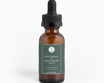 Aceite Capilar para Hidratar y Fortalecer el Cabello, Extracto de Miel de Manuka, Queratina