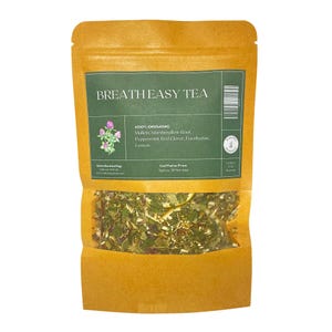 Breathe Easy Herbal Tea Blend: Loose Leaf, Support for Clear & Healthy Respiratory Function