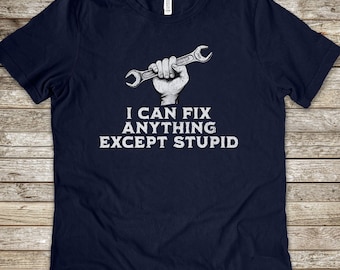 Funny Repairman T-Shirt, Gift for Handyman, Father's Day Tee, Mechanic Humor Shirt, Dad Joke Clothing, Handyman Gifts, Fix It Funny Mens Tee