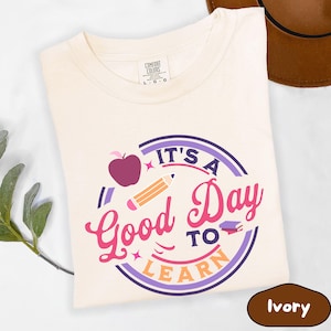 Comfort Colors® Teacher Shirt, Teacher Gift, Perfect for Teachers, Back to School, Learning Events, Educational Gifts, School Shirt Tee