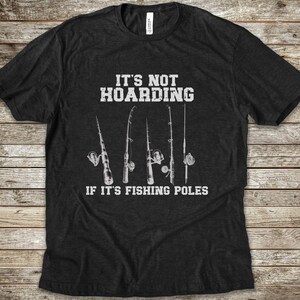 Men's Funny Fishing T-shirt, Fisherman Tee, Men's Fathers Day Gifts, Fisherman Gifts, Funny Fishing Shirt, Fishing Shirt For Men, Dad Gift Black Heather
