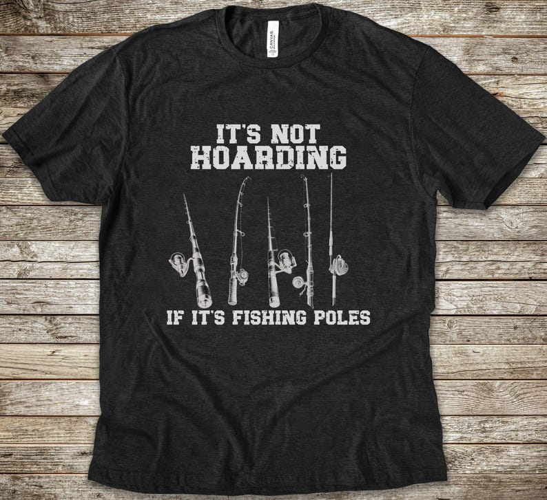 Men's Funny Fishing T-shirt, Fisherman Tee, Men's Fathers Day Gifts, Fisherman Gifts, Funny Fishing Shirt, Fishing Shirt For Men, Dad Gift Black Heather