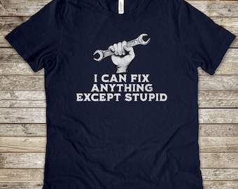 Funny Repairman T-Shirt, Gift for Handyman, Father's Day Tee, Mechanic Humor Shirt, Dad Joke Clothing, Handyman Gifts, Fix It Funny Mens Tee
