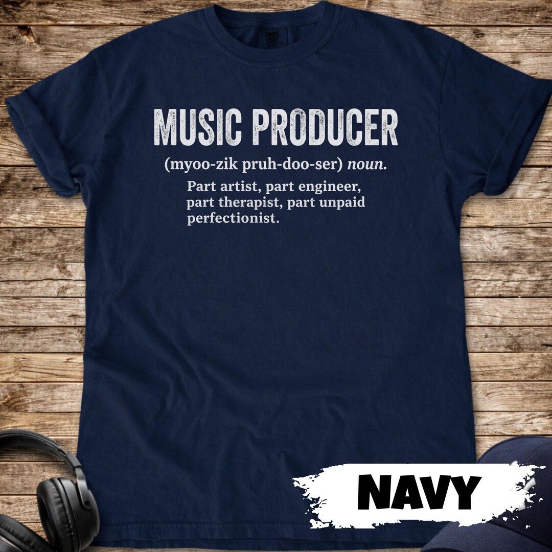 Music Producer Definition Shirt, Funny Beatmaker Tee, Gift for ...