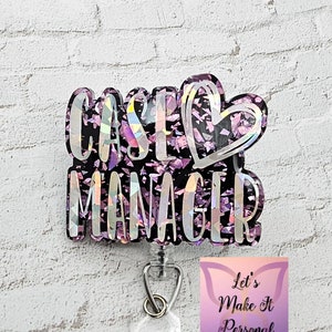 Case Manager Retractable Badge Reel