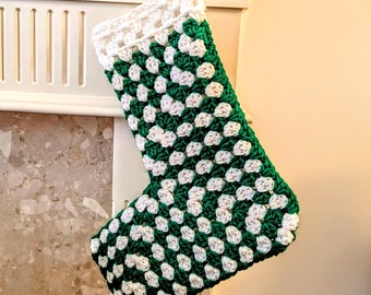 Crochet Christmas Stocking PDF Pattern