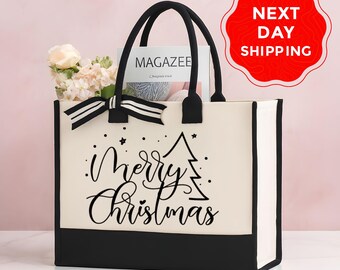 Christmas Tote Bag, Merry Christmas Bag, Xmas Tote Bag, Christmas Gift, Funny Christmas Tote Bag, Christmas Season Tote Bag, Xmas Gift